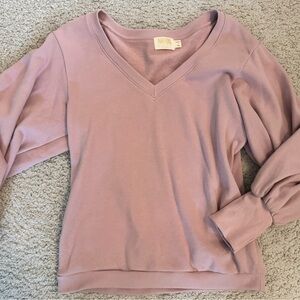 Nation LTD sweatshirt v neck top, NWOT